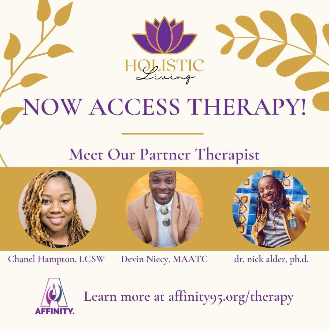 affinityCS's tweet image. With the disparities the Black LGBTQ+ communities face daily, it is important that we take the time to focus on mental health.⁠
⁠
You are not alone. Visit affinity95.org/therapy

#mentalhealthawarnessmonth⁠ #weareaffinity #communityundivided #mentalhealth #holisitcliving