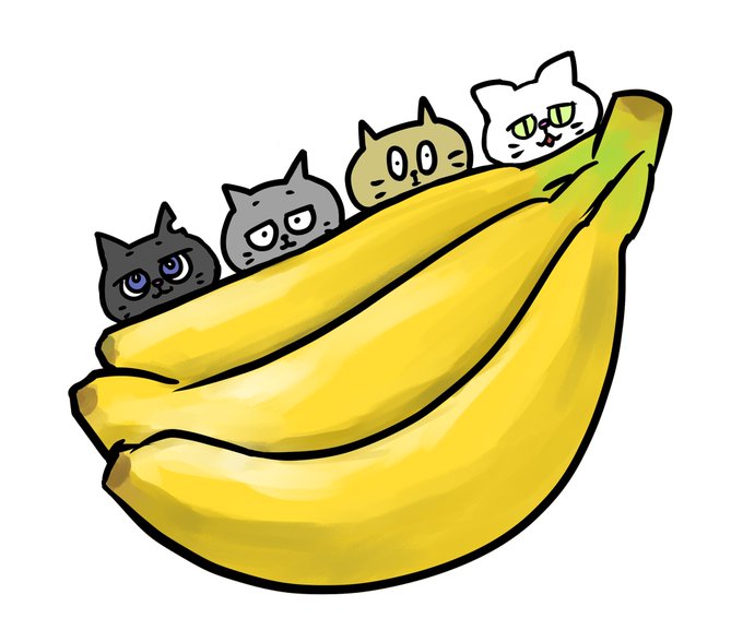 バナナ 高画質 のtwitterイラスト検索結果 古い順