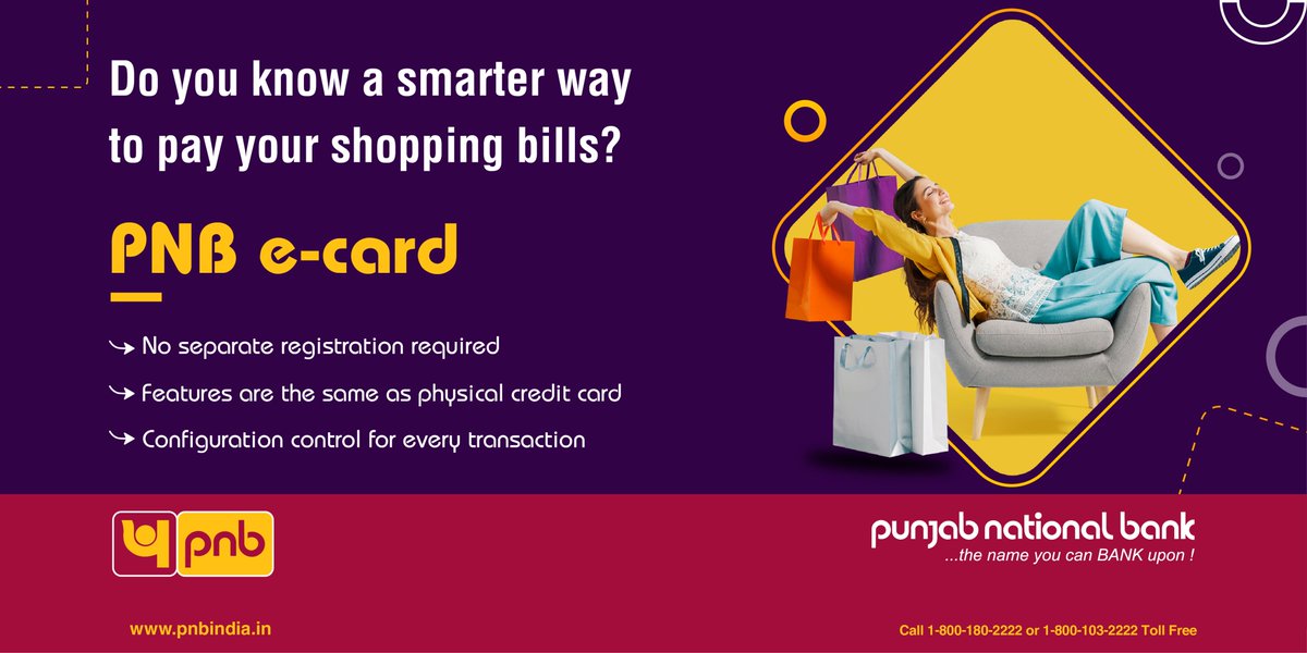 pnbindia's tweet photo. Contactless transactions are the need of the hour! 

Download the #PNBGenie app and shop worry-free!

#ecard #DigitalApnayen #Covid19 #StaySafe https://t.co/0HHK322lKX