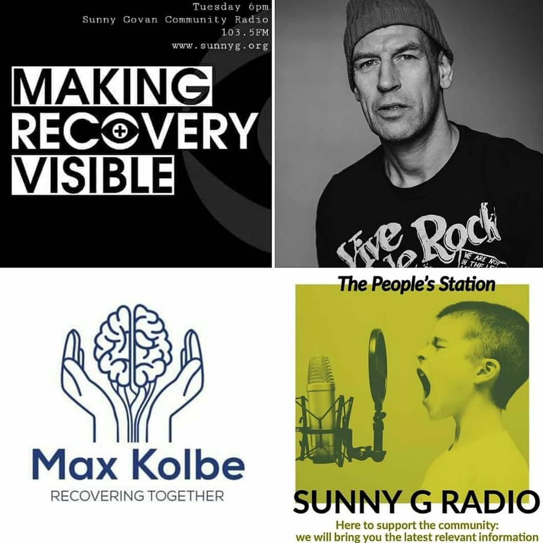 homegrownbest's tweet photo. Todays #MakingRecoveryVisible on @SunnyGRadio with @grahammacindoe great chat about #recovery #photgraphy #music and more, tune in 6pm (GMT) 103.5FM in and around #Glasgow https://t.co/lPKBwTerjH everywhere else.
Sponsored by @MaxKolbe12
#MaxKolbe #MaxKolbeMovement https://t.co/1eaOyY2Yzl