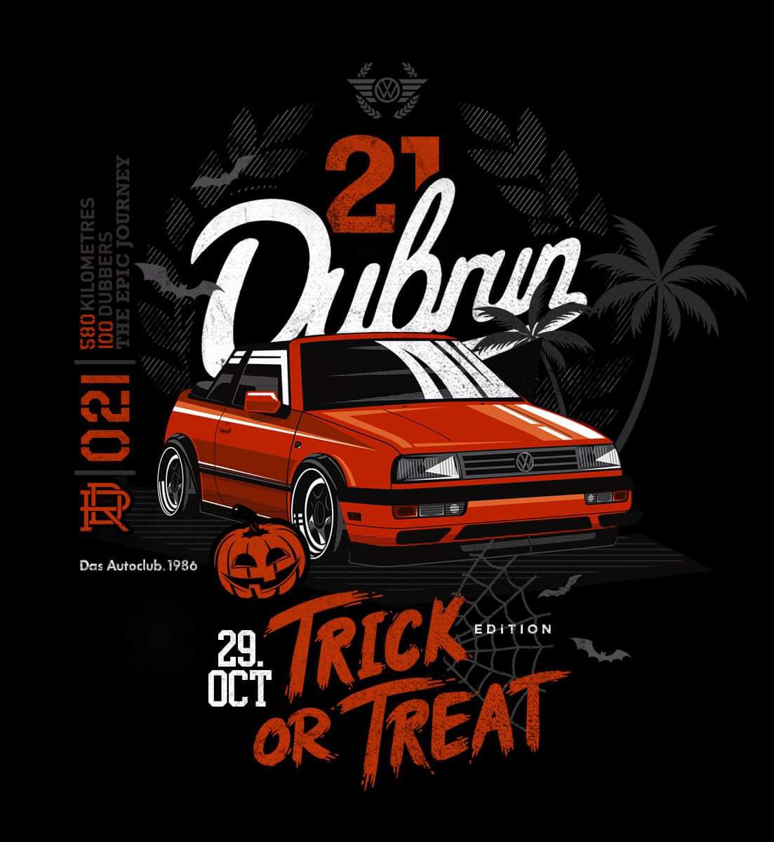 VWCSA's tweet photo. VWCSA Committee has made the decision to postpone DubRun 2k21 to October!
The new proposed dates will be as follows:
Departure Friday, 29th October
Returning Sunday, 31st October
North Coast KZN
#dubrun2k21 #vwcsa #halloween #trickortreat #Volkswagen #dubbing #roadtrip https://t.co/7qSnKDROVz