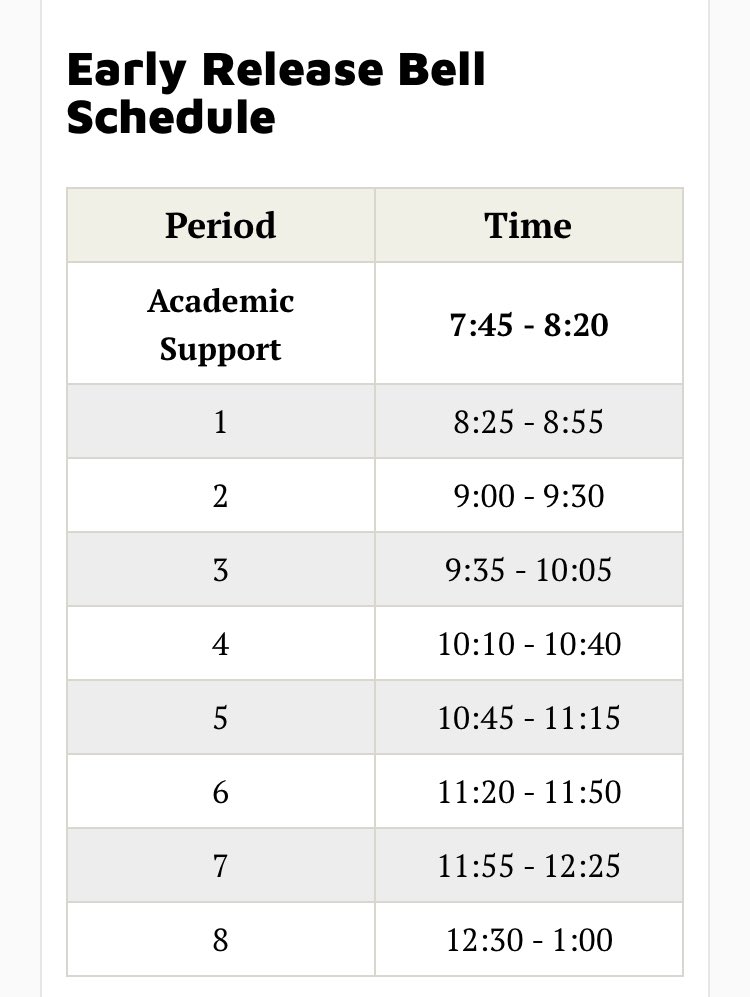 Don’t forget tomorrow we will be following the Wednesday ERD Schedule for in person learners and our remote students will be on the same bell schedule connecting simultaneously.
