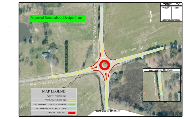 NCDOT on Twitter "UNION CO. Improvements are coming to New Town Rd