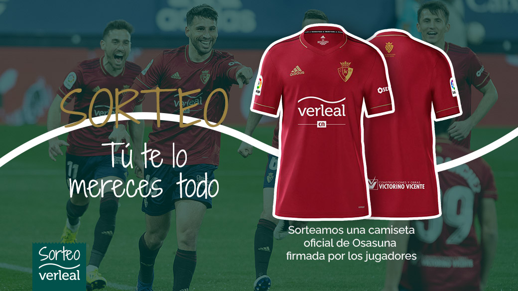 Verleal_Food's tweet photo. Verleal y los jugadores queremos agradecer el apoyo que has dado a nuestro equipo.

Síguenos en Twitter, cuéntanos tu momento favorito de la temporada y haz RT y entrarás en el sorteo de una camiseta de @CAOsasuna firmada por los jugadores.

BBLL en: https://t.co/OpNZ5Fr31I https://t.co/MTI3bjh8Vi