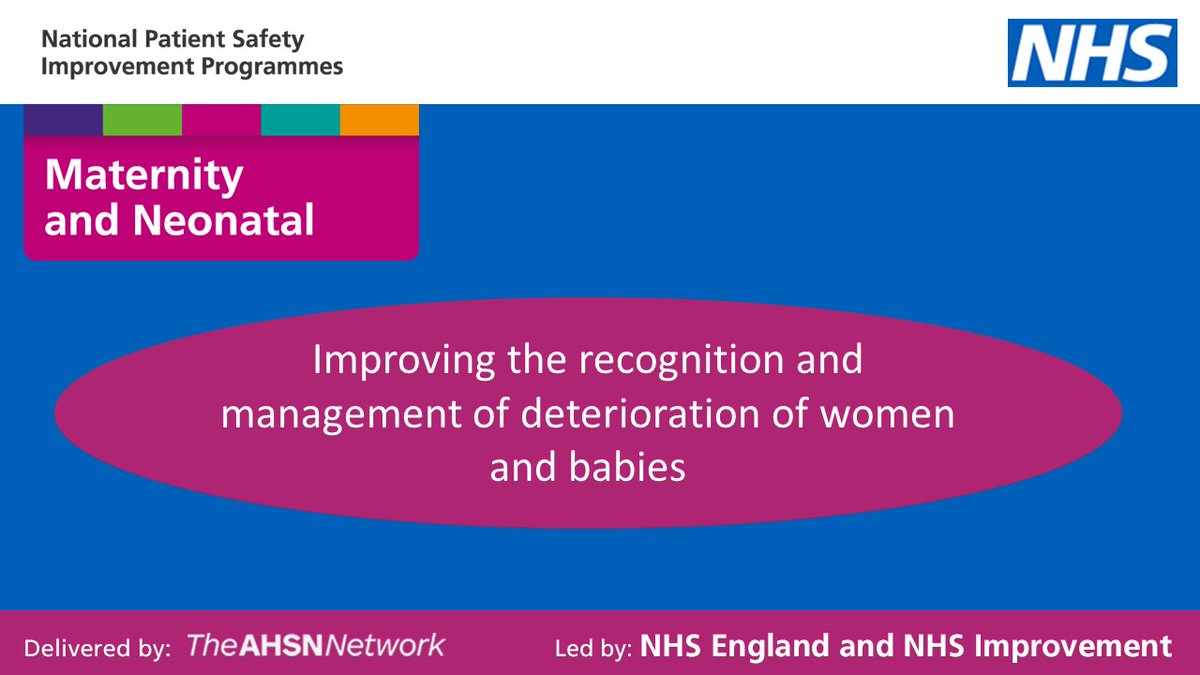 MatNeoSIP's tweet photo. After a great presentation and engaged session with our Patient Safety Collaborative colleagues, we’re excited to be moving to the next phase of work in developing a national Maternal Early Warning Score. We look forward to sharing progress with you soon! #MatNeo @NatPatSIP https://t.co/QlipuMkKTP