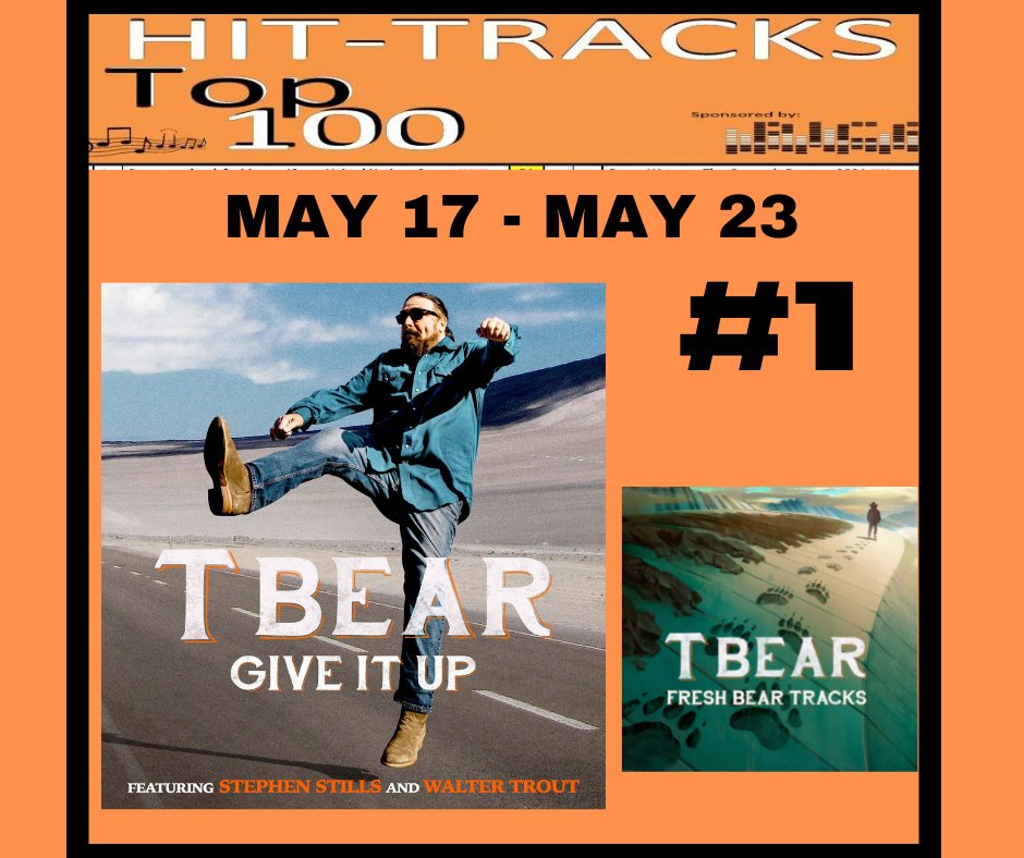 NEWSFLASH! T Bear's single "Give It Up" ft. <a href="/Stephen__Stills/">Stephen Stills</a> &amp; <a href="/waltertrout/">Walter Trout</a> stays #1 for the 2nd week in a row on Hit-Tracks Top 100 from the Netherlands. Check out the full album: smarturl.it/freshbeartracks <a href="/tbeartracks/">T Bear (aka Richard T Bear)</a> <a href="/toekneeb/">Tony Braunagel</a>