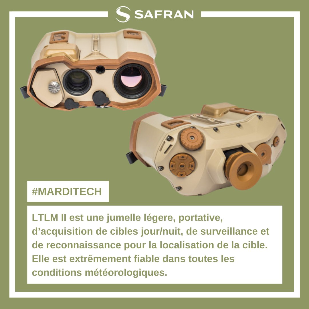 SafranElecDef's tweet photo. #MardiTech Safran Electronics &amp; Defense célèbre la réception du 4000e LTLM II d’Optics 1 par l’armée Américaine ! Nous partageons la joie de nos collègues de New Hampshire ! #Confiance #Ambition

Pour en savoir plus, visitez: https://t.co/vBGLJTjbZM (article en anglais) https://t.co/AoeydVzIIe