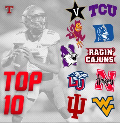 Thank you to all the schools that have recruited me!! #gtg
