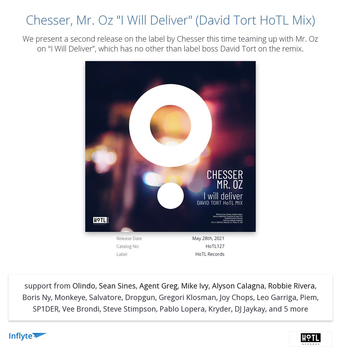 HoTL Records (@hotlrecords) on Twitter photo Cheers <a href="/robbierivera/">Robbie Rivera</a> for the review "cool one" Cheers <a href="/robbierivera/">Robbie Rivera</a> for the review "cool one"