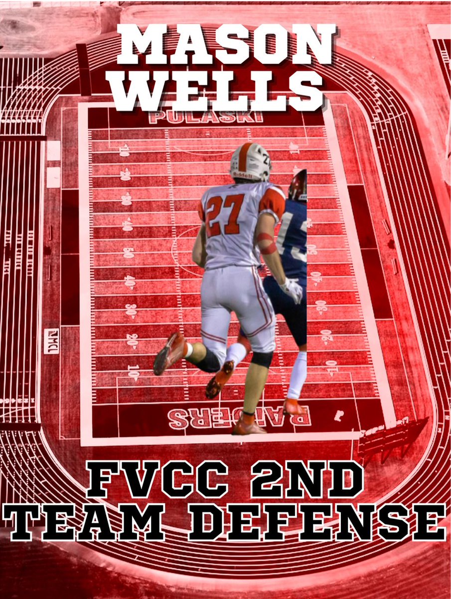 ⚠️Congratulations to Mason on making 2nd team All-Confrence⚠️