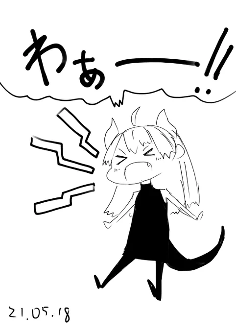210518 せめて何かしらを描こうという精神 