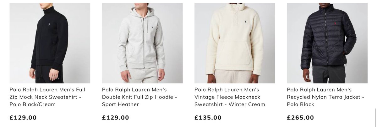 ClothingDealsGB's tweet photo. Ad: Get an exclusive 25% OFF all Polo Ralph Lauren Apparel!

Code “SD25” here => https://t.co/41pFE8nyyd

Includes adults and kids styles https://t.co/GbavMsexUr