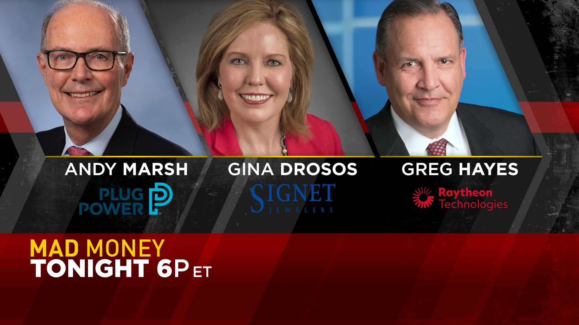 Mad Money On CNBC on Twitter "Tonight’s lineup SIG 💎 PLUG 🔌 RTX 📡
