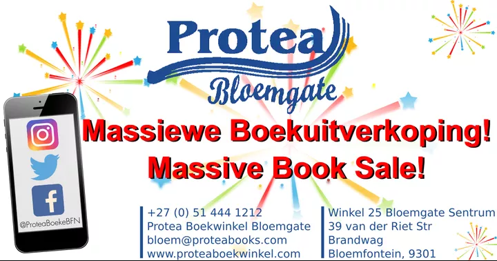 ProteaBoekeBFN's tweet photo. Massiewe boek uitverkoping 
Iets vir almal - kom loer geru📚
Massive book sale
Something for everyone - come have a look📚

#proteaboekebfn #booklover #booknerd  #bookdragon #bookaddict #books #boeke #proteabooks #proteabooks #booksale #afslagboeke #discountbooks #uitverkoping https://t.co/oc0b9TQtNq