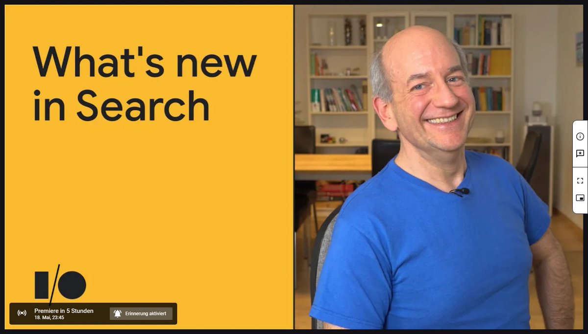 promomasters's tweet image. #SEO - Um 23:45 ist die Premiere des Google I/O 2021 Videos von Search Advocate @JohnMu 
Die neuesten Entwicklungen in den Bereichen Crawling, strukturierte Daten, Videos, die Debugging- Monitoring-Plattform Search Console.
events.google.com/io/session/6da…

#Google #PromoMasters