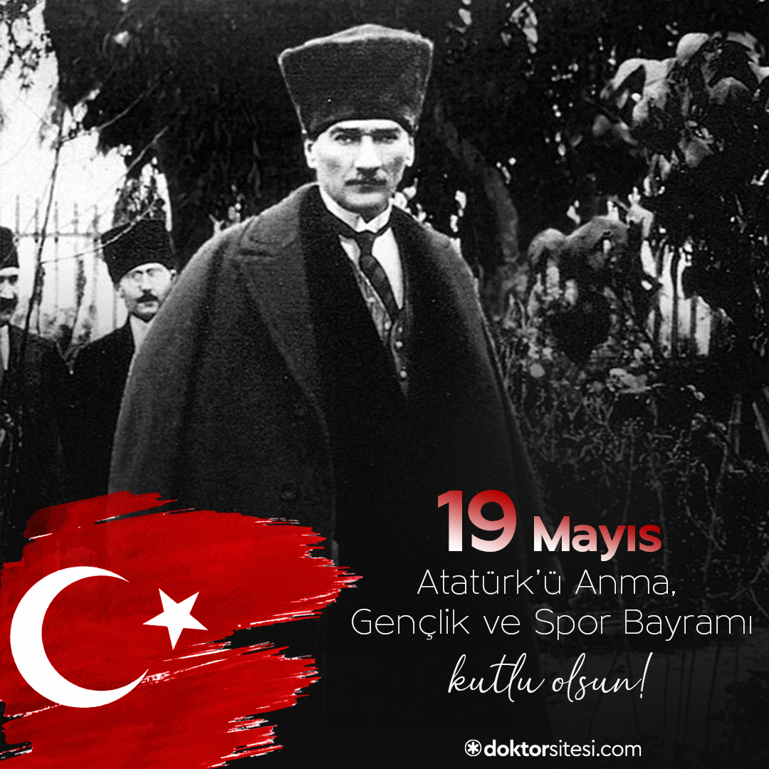 Kurtuluş Savaşımızın ilk adımının atıldığı şanlı günün 102'nci yılında, ilk günkü coşkuyla #19Mayıs Atatürk’ü Anma, Gençlik ve Spor Bayramı’nı kutluyoruz! Gururla kutlayacağımız nice senelere...🇹🇷

#19MayısGenclikveSporBayramı #19mayıs #19Mayıskutluolsun
