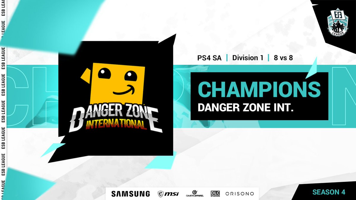 EsportBF's tweet photo. .@DzA_BF International are your ESB League BFV Season 4 🏆 South American 8v8 Squad Conquest Champions.

That's back-to-back 8v8 Champions as well!

It's starting to become an impressive trophy cabinet. 
😱😱😱

https://t.co/SsDIt75Mtg

@SamsungDE | @msigaming_de | @GamersApparel https://t.co/4ACgOl1jtT