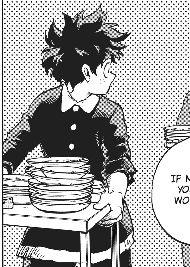 Deku is so balanced and lovely. He is beefy and also looks adorable in a dress, he could rock any look if he wanted. 