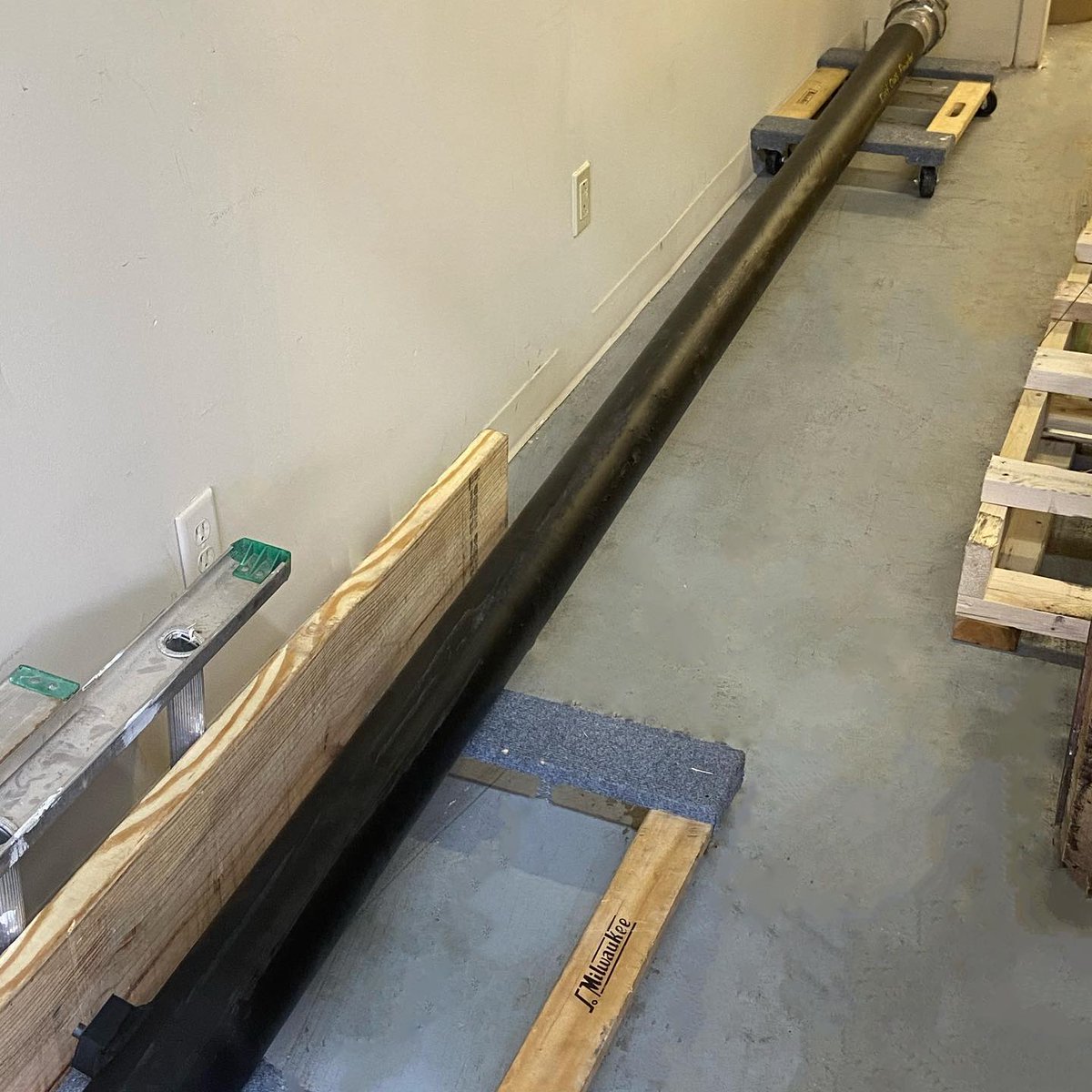 ClassElevator's tweet image. The Cambridge Elevating Cambrian model we showcased in our hoistway construction series has arrived at our facility today! We will pick our installation series soon when we begin installing this state of the art machine. #elevator #construction #parts #home