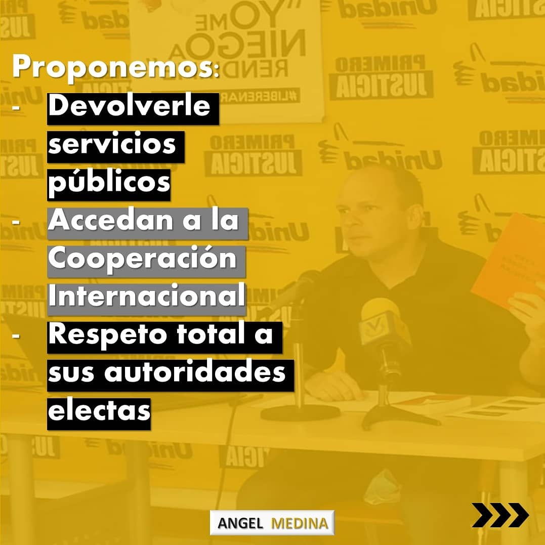 AngelMedinaD's tweet image. Por ello proponemos para que la CIUDAD sea la base de la reconstrucción:

- Devolverle los serv públicos
- Que puedan acceder a la cooperación internacional
- Respeto total a sus autoridades democráticamente electas

#LaCiudadComoPolitica