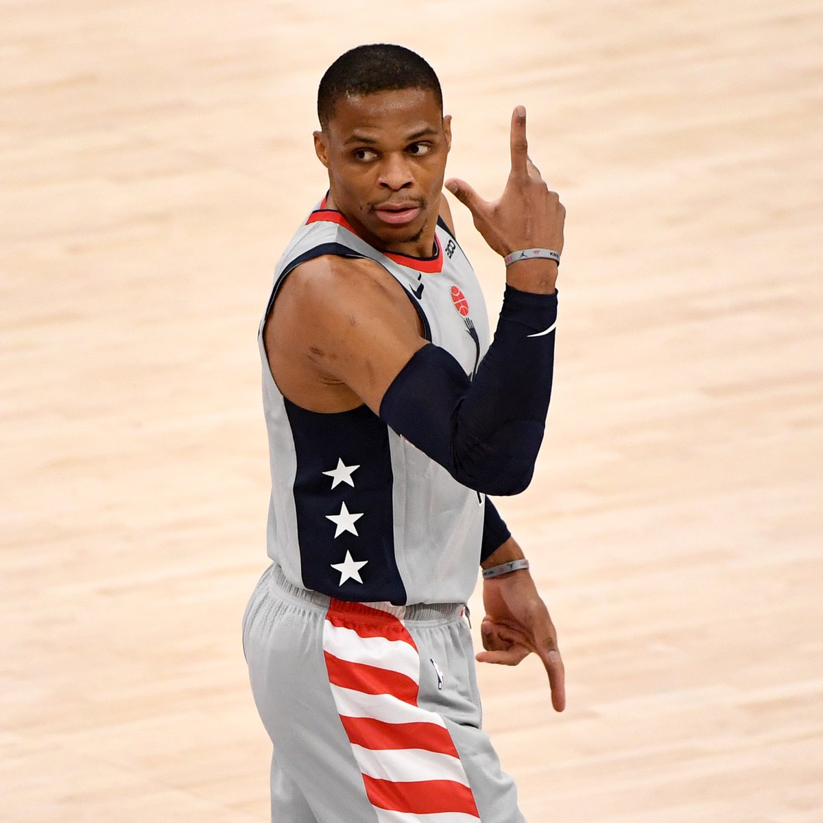 SLAMonline's tweet photo. Russell Westbrook has made the playoffs every year but once since his rookie season. The one year he missed the playoffs, the OKC Thunder still won 45 games. 

Certified winner. https://t.co/iadSFjLsqi