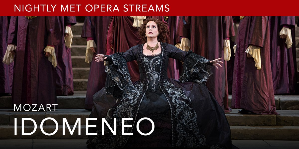 MetOpera's tweet image. In tonight’s free Nightly Met Opera Stream, enjoy Mozart’s first great operatic masterpiece, Idomeneo. Available May 18 at 7:30PM ET until May 19 at 6:30PM ET.

📸 Marty Sohl

Watch Now: bit.ly/2QfaY96