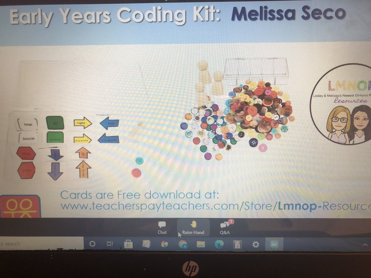 McKellarAshley's tweet photo. Well, well, well. Look whose name just appeared on my screen during the Louise Kool and Galt Virtual Trade Show. #OAME2021 @MelissaSeco lmnop_resources @LouiseKool https://t.co/HF3UDOUW2a