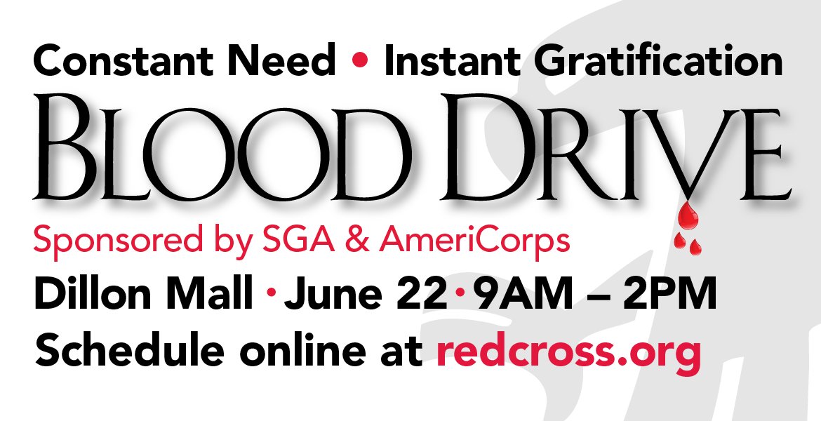 Summer is filled with vacations, time off and all kinds of fun, but is also a time when blood donations are down significantly. Please be a hero this summer, give blood at SVCC on Tuesday, June 22 from 9 a.m. - 2 p.m. in the Dillon Mall. Appointments are required.
