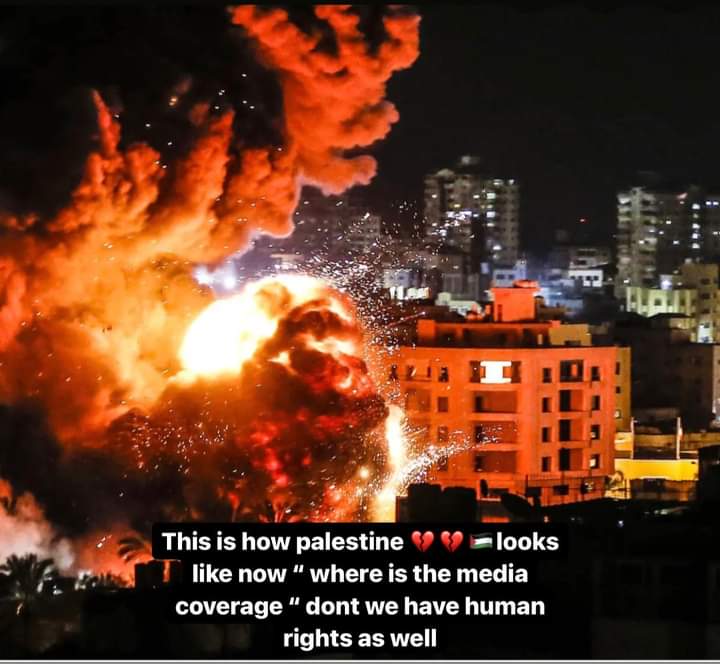 duaa1320's tweet photo. #GazaUnderAttackk 💔🇵🇸
Please Don’t let mainstream media brain wash you,This is the hidden truthThis is how palestine looks now This is not a“all lives matter/ both sides”issue nor a religion issue This is genocide. WAKE UP. enough is enough.Palestinian lives are not numbers. https://t.co/h5gobvi5sK