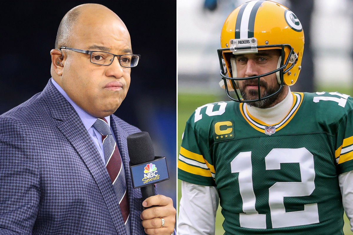 Mike Tirico Aaron Rodgers' frustration compounded by Tom Brady move