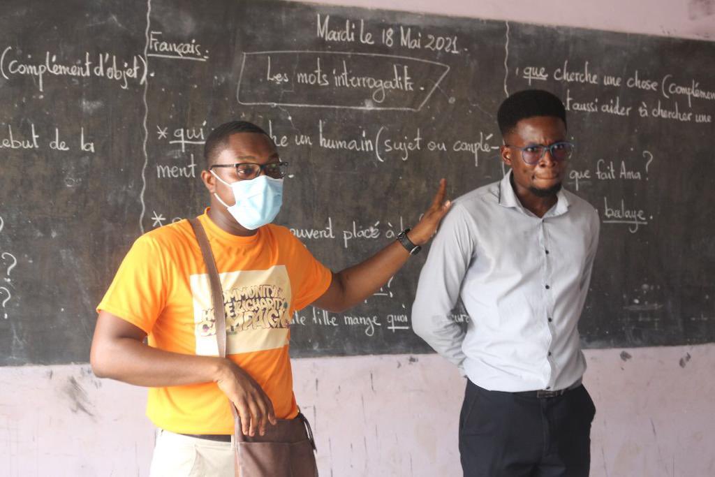 As part of efforts by Youth Arise Organisation(YAO) to work towards achieving  Sustainable Development Goal 6 of clean water and sanitation for all. The National Community Development Office and National Clubs office setup the first official Sanitation club at Confidence Academy