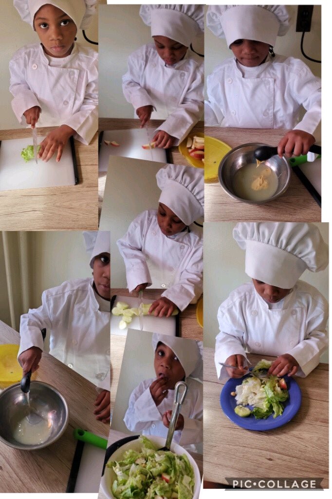 earlychild4's tweet photo. It was a great JOY seeing our scholars prepare &amp; taste healthy food ! @MosaicPrep #mosaicprepcares https://t.co/HymAhUWoDk