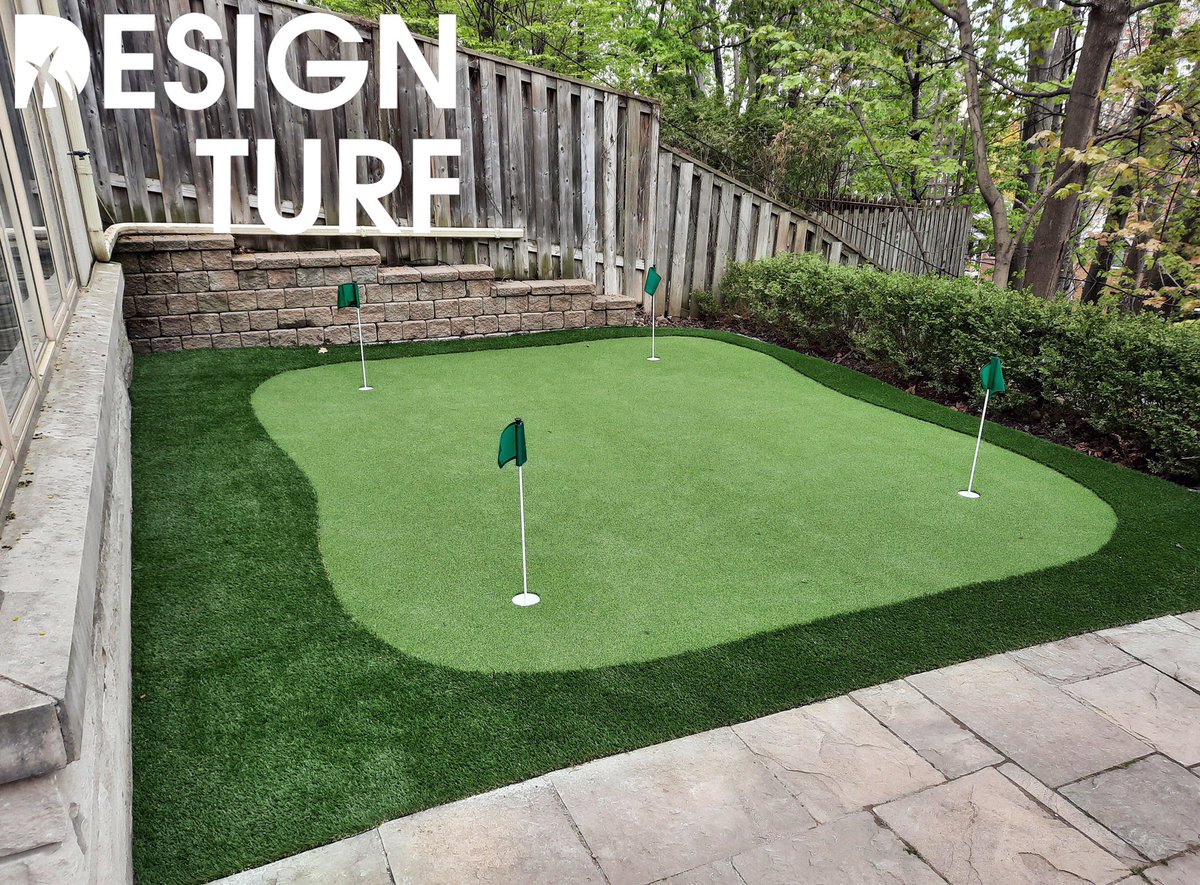 DesignTurf's tweet photo. The difference is quite remarkable! There was just enough space for this golf green β³οΈ
#transformationtuesday #golf #golfgreen #puttingpractice #turf #artificialturf #artificialgrass #outdoorliving #homegoals #callforaquote #gta #envirofill #progreen #progreencanada #designturf https://t.co/p5H86Vy9W2