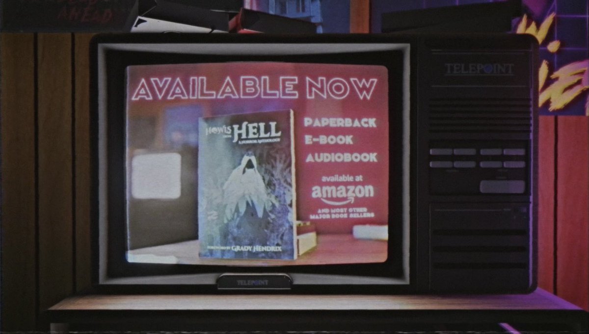 Here are some select frames from the HOWLS FROM HELL book trailer.

A big thank you to Johnny D, vocalist/guitarist of <a href="/NeverWakeMusic/">NeverWake</a>, for creating our awesome trailer.

Watch the full thing at @Horror_Oasis and buy your copy today.
horroroasis.com/howls-from-hell