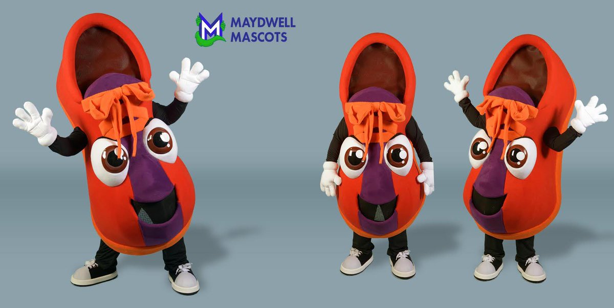 MaydwellMascots's tweet photo. Shoe 👞 Mascot ! We love it when characters come to life! Check out this shoe made for a tutoring company. https://t.co/v9lerjFp6a