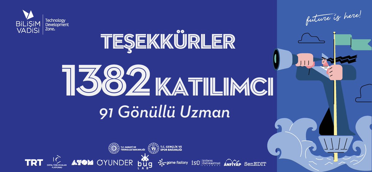 BilisimVadisiTR's tweet photo. DIGIAGE Oyun Senaryosu Geliştirme Kampı yarın başlıyor!

Bizimle birlikte olacak arkadaşlarımızla buluşmak için heyecanla bekliyoruz! 😎👾😉

Biz bu tweeti atarken 1⃣4⃣0⃣0⃣'ü geçmiş olabiliriz 😇

#GelecekBurada #DIGIAGE https://t.co/V54EORaNty