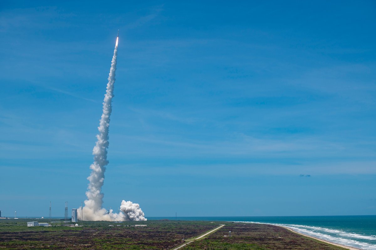 Separation confirmed! The United Launch Alliance #AtlasV rocket has deployed the fifth Space Based Infrared System Geosynchronous Earth Orbit (#SBIRSGEO5) satellite to save lives through early warning missile detection.

@SpaceForceDoD @USSF_SMC
@LockheedMartin
#PartnersinSpace