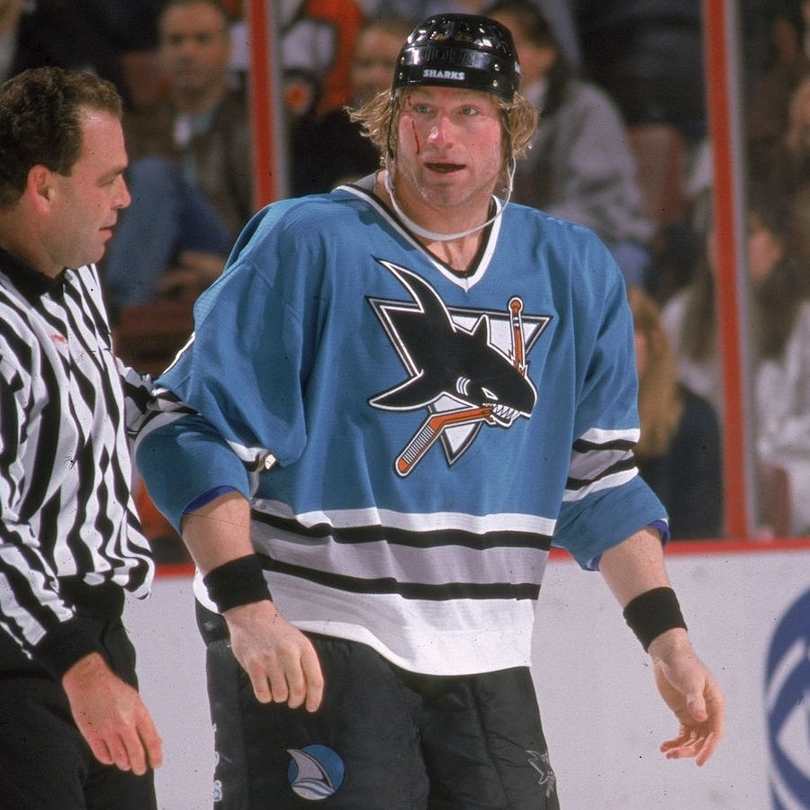 Happy 58th Birthday to alumni defenseman Marty McSorley. Getty Images 