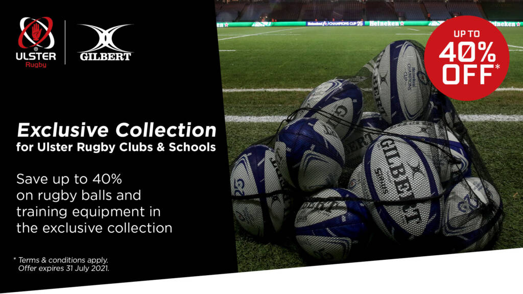 As domestic rugby activity resumes once again, <a href="/GILBERT_RUGBY/">Gilbert Rugby 🏉</a> is offering Ulster's affiliated clubs and schools up to 40% off a wide range of rugby balls and training equipment in their exclusive collection 🏉

To activate your offer and for T&amp;C's visit ⤵️
fal.cn/3ft1O