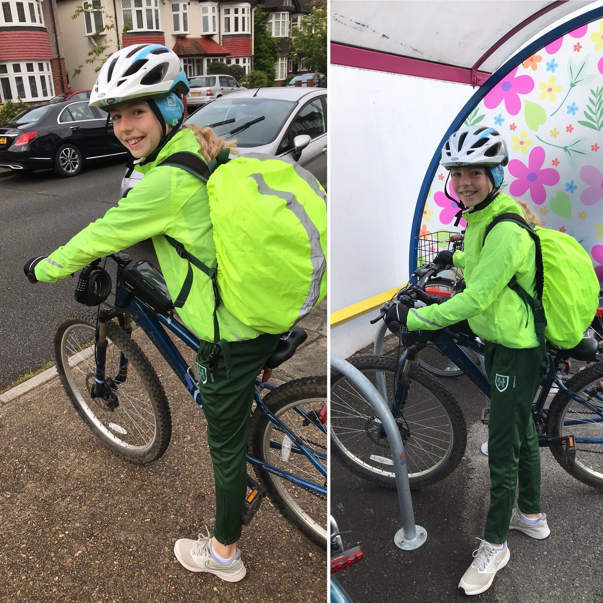 Enjoying the cycling to school during walk/scoot/cycle to school week, so far managed between rain showers! <a href="/SHSGirlsPrep/">SHS || Girls' Prep</a> @CStewartSHS <a href="/SHSParentsAssoc/">SHS PA</a> <a href="/SurbitonHigh/">Surbiton High School</a> <a href="/SurbitonSki/">Surbiton Ski Racing</a>
