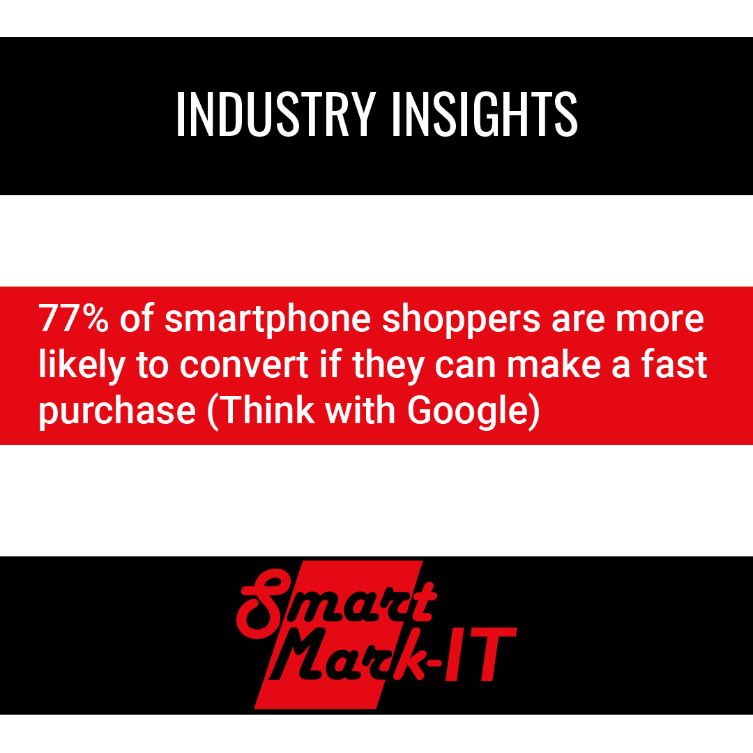 SmartMarkIT's tweet image. Mobile devices are where an increasing amount of people are completing transactions. If your checkout process isn’t quick and efficient you are likely missing out on several potential sales.

#industryinsights #webservices #canadianbusiness #webdesign #webdevelopment