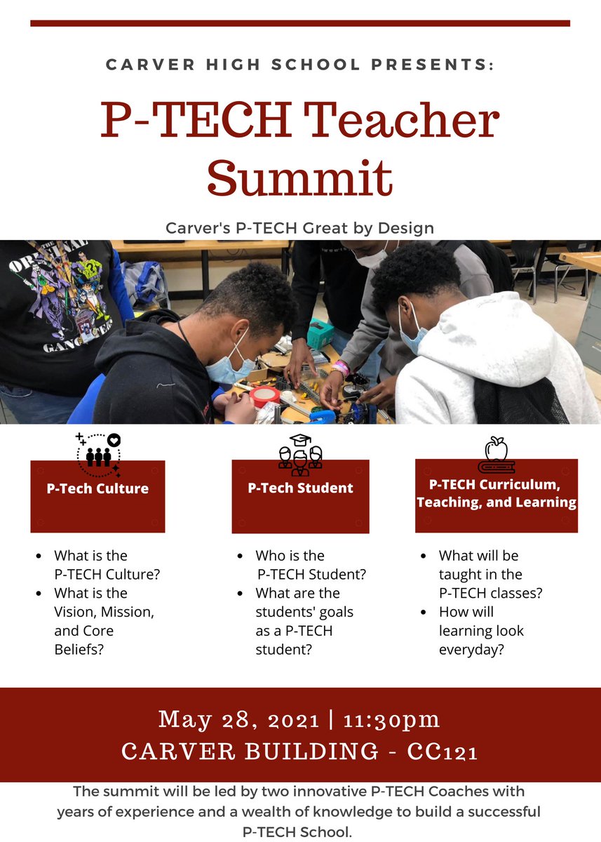 We are excited to kick off our 1st P-TECH Teacher Summit !!! Teachers will have the opportunity to work with P-TECH Coaches to start the year Strong for our P-TECH Students!! #PTECHTeacherSummit21 #PanthersLeadPTECH #AldineISD @AldineISD @drgoffney
