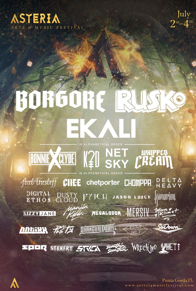 Can’t wait for <a href="/AsteriaAMF/">Asteria Arts & Music Festival</a> !! Been looking forward to it for a while - let’s have some fun 🤘❤️