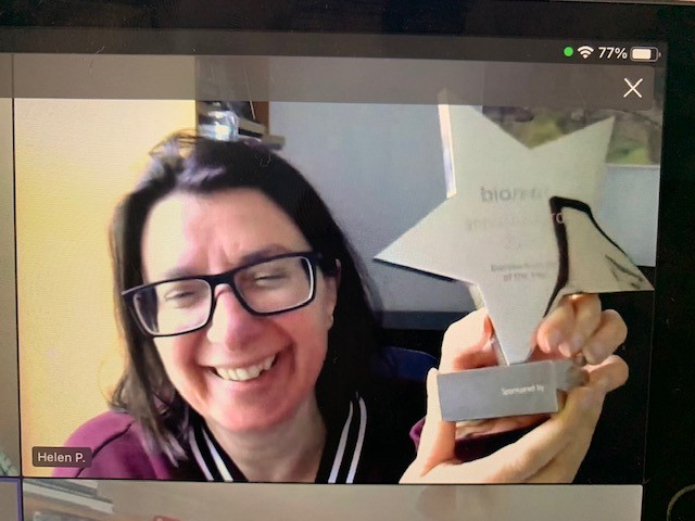 lunactx1's tweet photo. LUNAC Co-Founder Helen Philippou @EleniP3 was very pleased to receive our @Bionow Start Up of the Year Award in the post today.  Next stop is the @OBN_UK awards. We are shortlisted for Best Biotech Start Up. Good luck to all shortlisted companies! https://t.co/pjSYT8uaUV