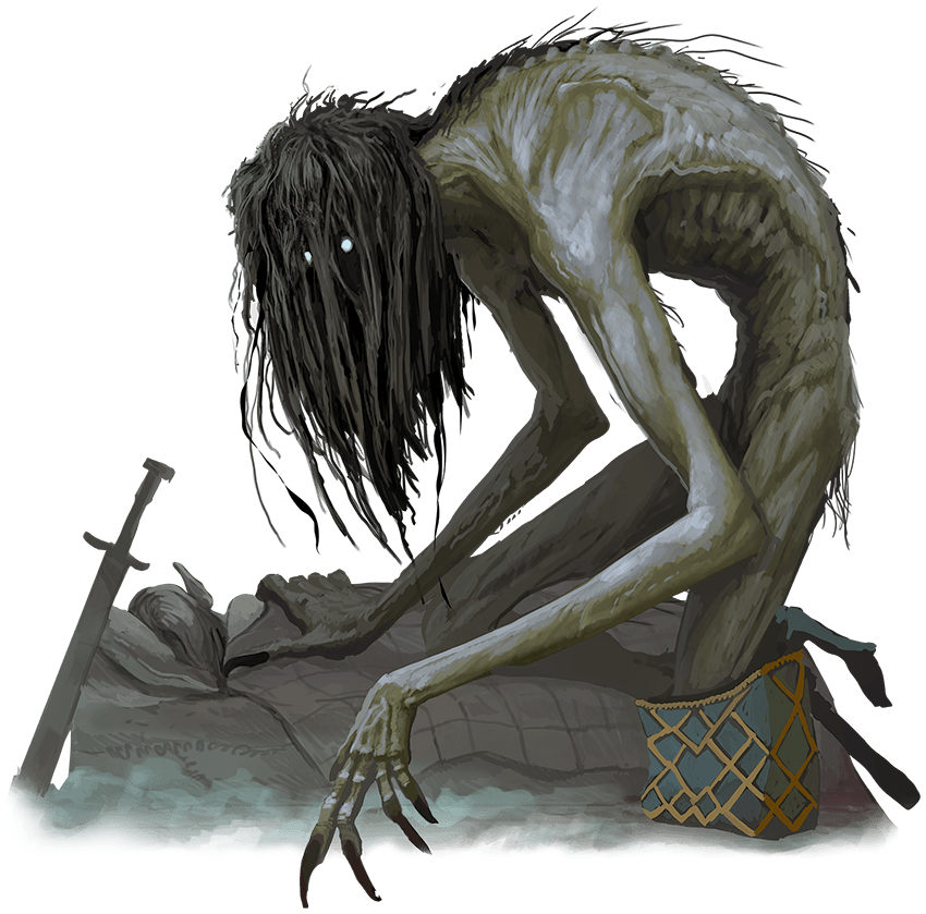 themightytink's tweet photo. The Bagman is an urban legend.  Every night, the Bagman slips out from a random bag of holding. If he doesn’t find his home, he drags someone back with him and leaves behind some trinket from his hidden kingdom of lost junk. Do you need some #dnd5e  Stats? Up on @DnDBeyond https://t.co/dGWpgiZ4A6
