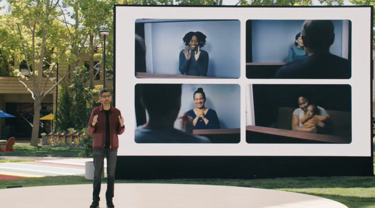rajeevkugan's tweet image. Yo #ProjectStarline ... that was just groundbreaking. Google dropping new tech to show a realistic 3D model of the person on the other side. #GoogleIO
