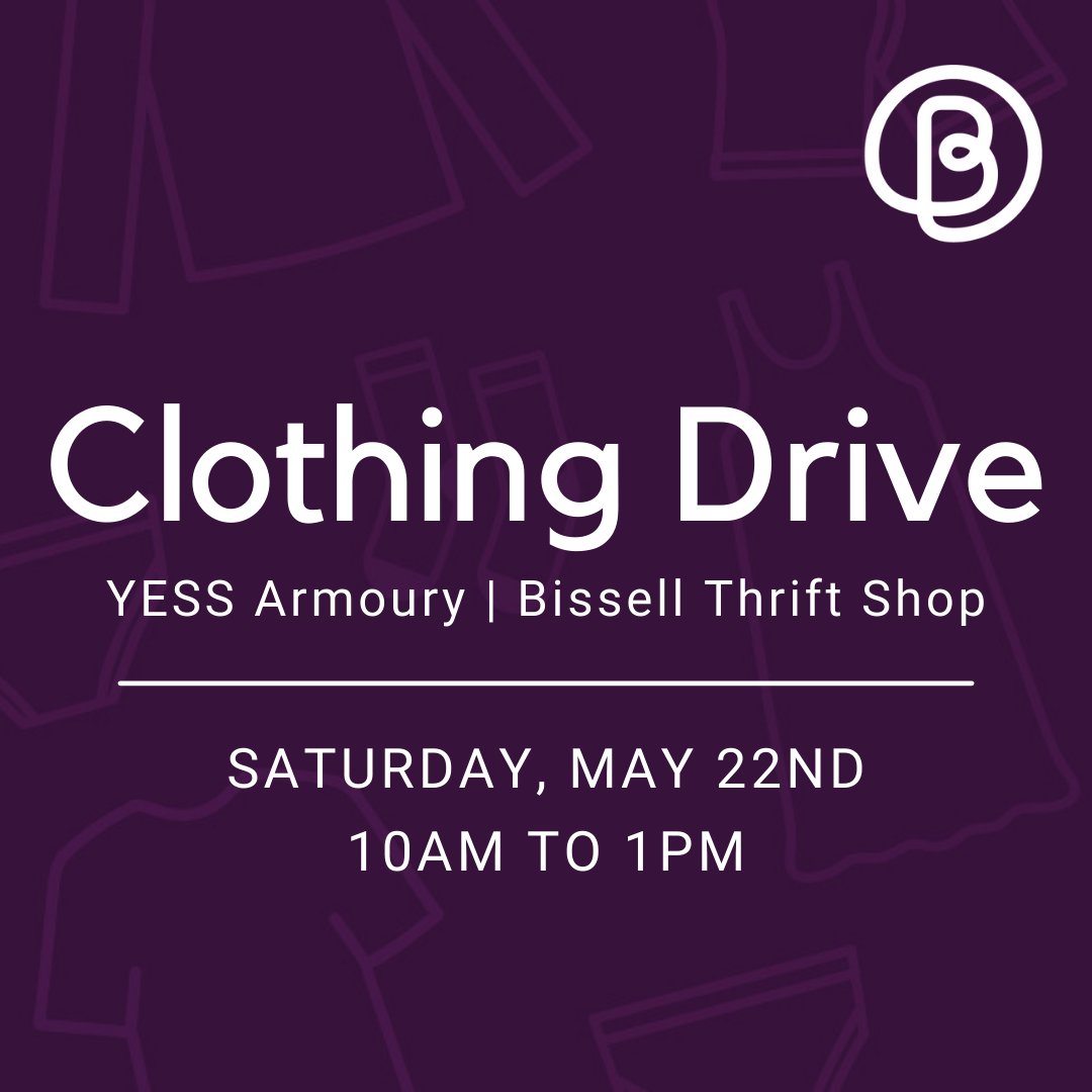 FRIENDS! The <a href="/BissellCentre/">Bissell Centre | #YEG</a> Thrift Shop is having a clothing drive this weekend! If you need something to do this week, clean out your closet and come by one of the below locations on Saturday:

➜ Bissell Thrift Shop (8818 118 Avenue)
➜ YESS (10310 85 Avenue)

#yeg #yegevent