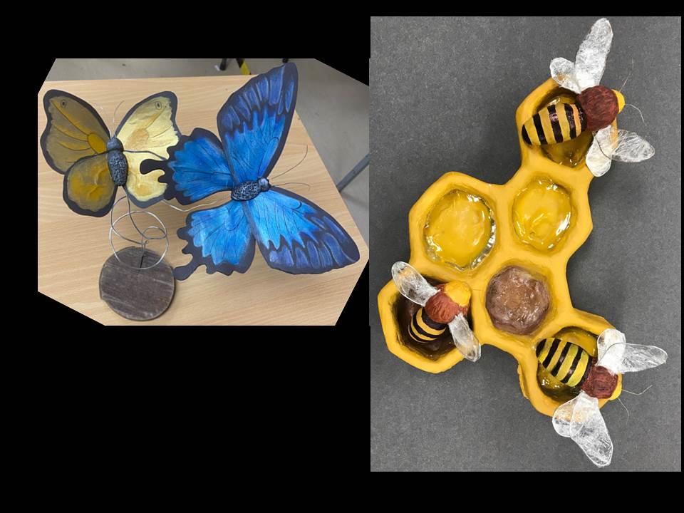 Nikol has used a real variety of media to produce these highly creative pieces and she has demonstrated impressive Photoshop skills as well. I would love to see her banners and creatures on display outside the NMGW, Cardiff! <a href="/PencoedComp/">Pencoed Comp</a> @penybont6thform