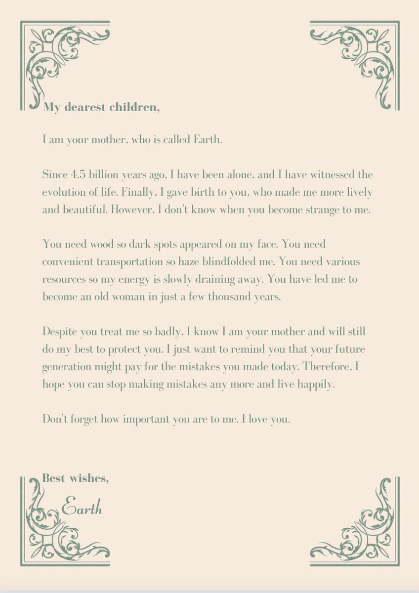 PromptFor's tweet image. A letter from the planet by Yuqing Luo