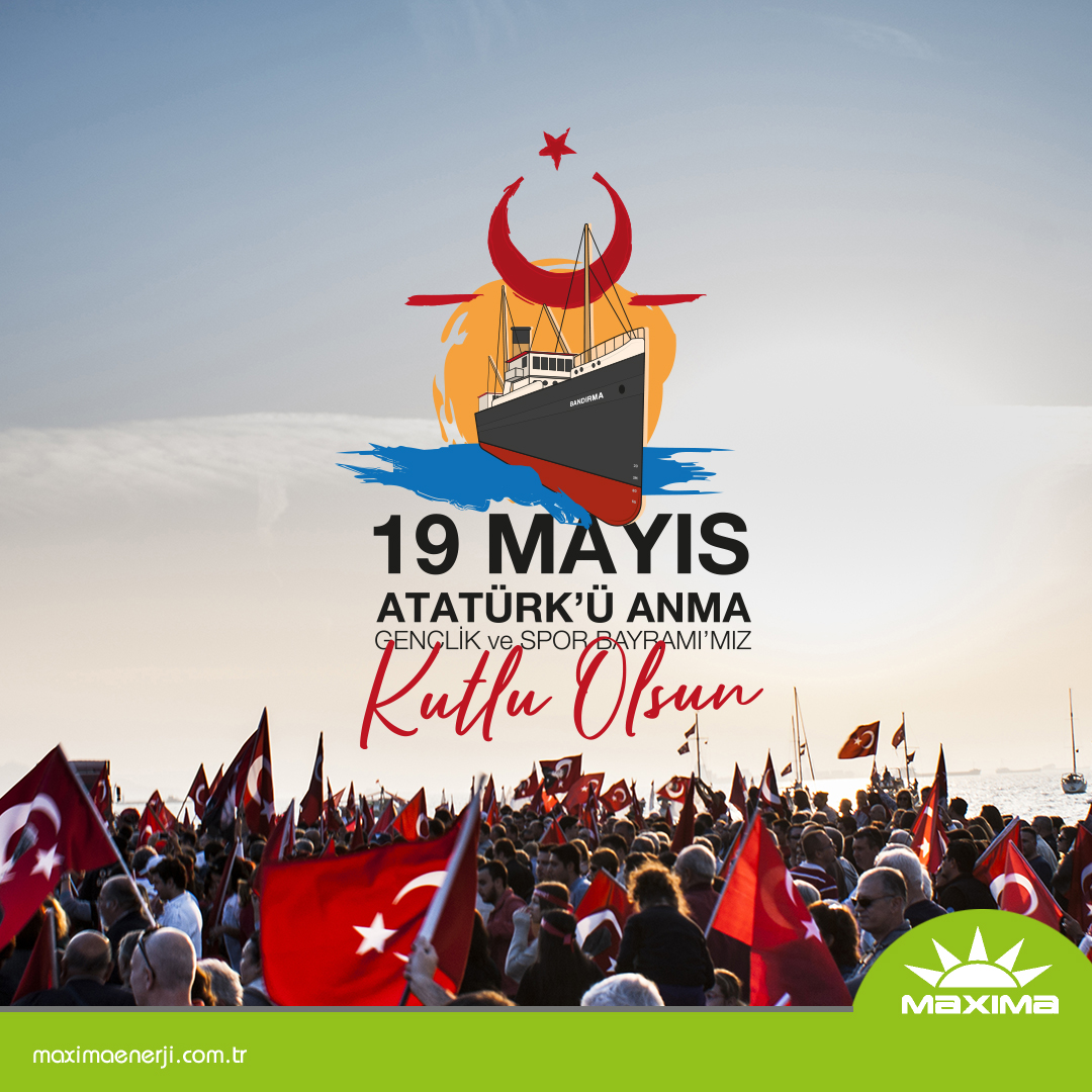 Spor gençliğin kuvvet kaynağıdır.

19 Mayıs Atatürkü Anma ve Gençlik Spor Bayramımız kutlu olsun.
